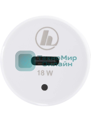 Комплект зарядное устройство Hama H-183297 3A PD для Apple кабель Apple Lightning/Type-C белый