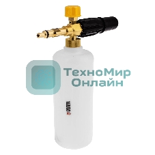 Пенокомплект Denzel FPB-1000 для моечных машин высокого давления, латунь