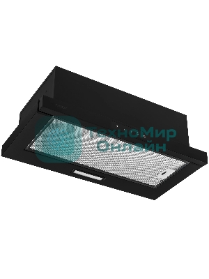 Вытяжка встраиваемая Candy CVXT64SB чёрный, 60 см, 600 м³/ч, 46 дБ