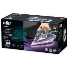 Утюг паровой Braun SI5037VI фиолетовый, 2700 Вт, 50 г/мин, 200 г/мин, 300 мл