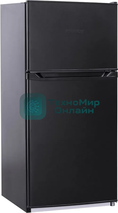 Холодильник Nordfrost NRT 143 232 черный двухкамерный 139/51 л морозилка сверху, капельная система