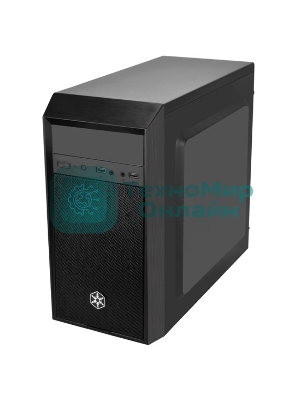 Компьютерный корпус SilverStone SST-PS16B черный (ATX, 2xUSB 3.0, HD Audio)