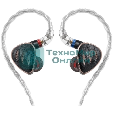 Проводные наушники FiiO FH5s черный/медный, внутриканальные, Jack 3.5/2.5/4.4 мм, сменные штекеры