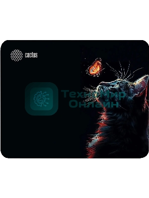 Коврик для мыши Cactus Night Cat 220x180x2мм (CS-MP-P12XS)