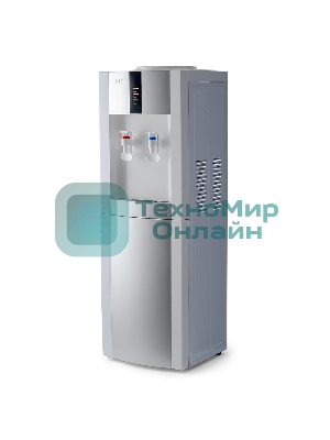 Кулер для воды AEL LD-AEL-47, верхняя загрузка, нагрев 90 °С, охлаждение 15 °С, белый/серебристый