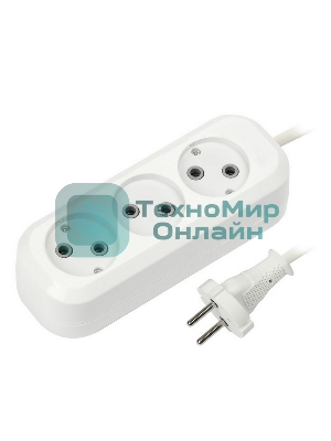 Удлинитель Smartbuy (SBE-10-3-10-N) 3 гнз х 10 м (10А/2.2 кВт, ПВС 2х1.0)