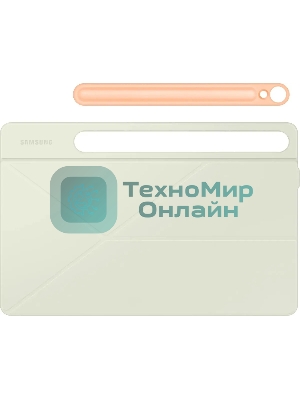 Чехол Samsung для Samsung Galaxy Tab S9/S9 FE EF-BX710POEGRU поликарбонат/полиуретан оранжевый