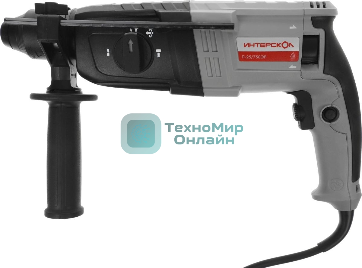 Перфоратор Интерскол П-25/750ЭР SDS plus 733.1.0.70