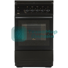 Плита Газовая Кинг (FLAMA) FG 2411 B, Цвет коричневый