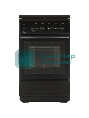 Плита Газовая Кинг (FLAMA) FG 2411 B, Цвет коричневый