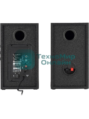 Акустическая система Oklick OK-166 BT 2.0 черный 40Вт