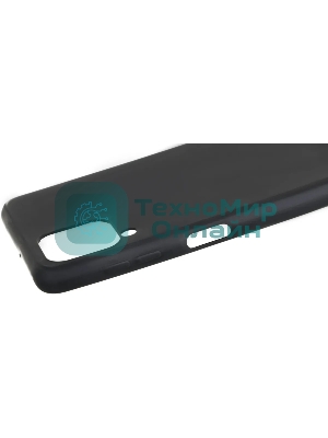 Чехол (клип-кейс) BORASCO Silicone Case, для Samsung Galaxy A22/M22, черный