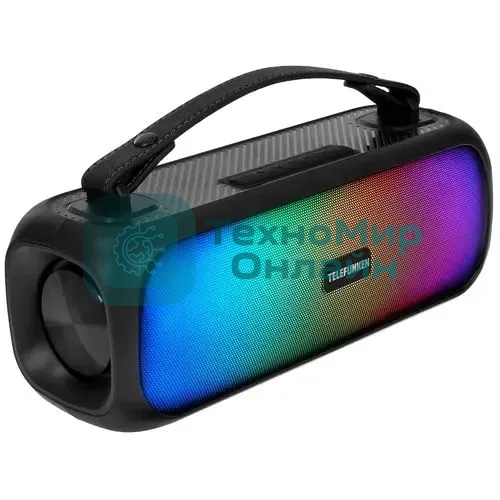 Портативная аудиосистема Telefunken TF-PS1281B (черный)