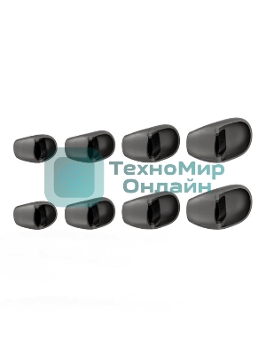 Проводные наушники HyperX Cloud Earbuds II черный, вкладыши, микрофон на проводе