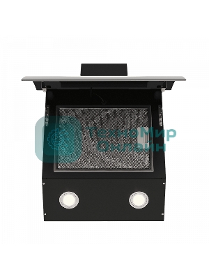 Вытяжка каминная Elikor Wave BK 50 черный, 50 см, 750 куб. м/ч, 56 дБ