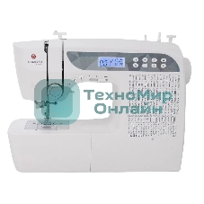 Швейная машина Comfort 1001 200 операций, 9 видов петель, жк дисплей, нитевдеватель, горизонтальный челнок, русск./англ. алфавит, плавная регулировка скорости на корпусе, регулятор давления лапки, нитевдеватель, возможность шитья двойной иглой, возможность шитья без педали.