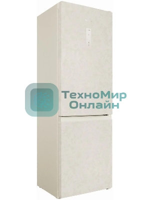 Холодильник Hotpoint HT 5180 AB мраморный двухкамерный 220/78л морозилка снизу, No Frost