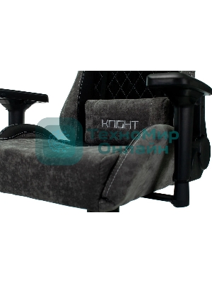 Кресло Бюрократ VIKING 7 KNIGHT B FABRIC черный, ткань, 120 кг, механизм качания