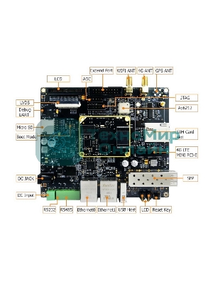 Плата разработки Myir MYD-C3354-256N256D-80-I-GW 800MHz AM3354, 256MB DDR3, 256MB Nand