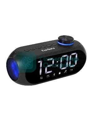 Колонка-часы ExeGate Yo 520 Bluetooth 3 Вт черный