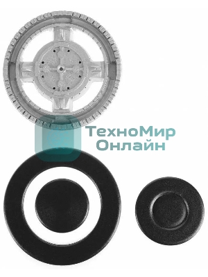 Газовая варочная панель Maunfeld EGHG.64.63CB/G, 4 конфорки, закаленное стекло, черный