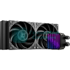 Система жидкостного охлаждения ID-Cooling DX240 MAX ARGb черный 120мм алюминий+медь 2150rpm 32.5db 4-pin 300W