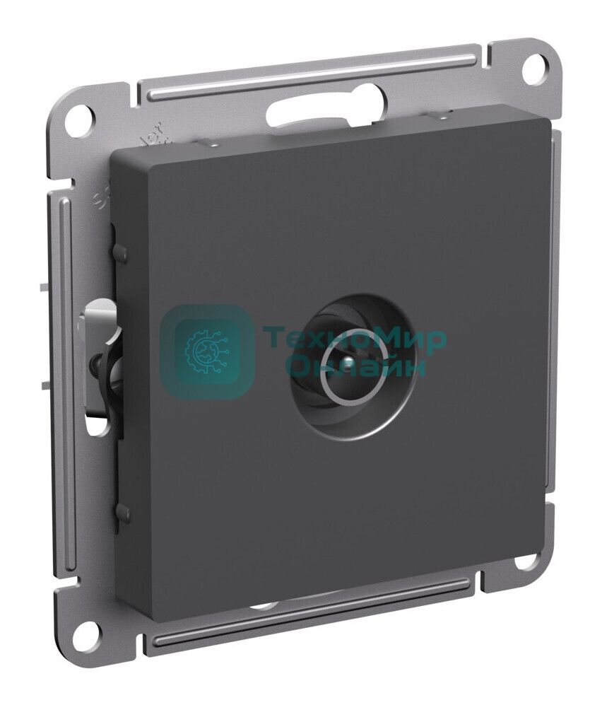 Антенна TV коннектор AtlasDesign механизм базальт SE