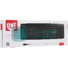 Клавиатура проводная Smartbuy ONE 112 USB черная SBK-112U-K