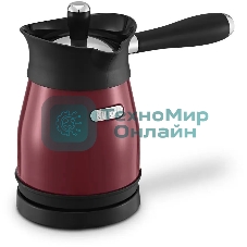 Электрическая турка Kitfort КТ-7499 1000 Вт красный/черный