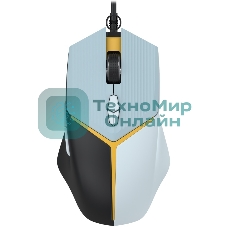 Мышь проводная Defender Shotgun GM-176 серый, 3600 dpi, USB, кнопки - 6