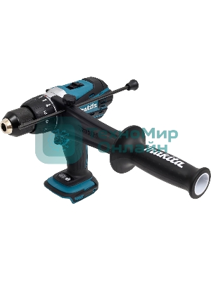 Дрель-шуруповерт Makita DHP458Z, 18 В, 0 Ач, 91 Нм, щеточный, ударный