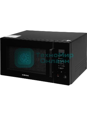 Микроволновая печь Samsung MG30T5018AK/BW черный, 30 л, 900 Вт, переключатели - сенсор