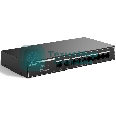 Коммутатор Dahua DH-SG1010LP, 10×1 Гбит/с, неуправляемый
