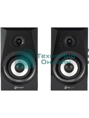 Акустическая система Oklick OK-166 BT 2.0 черный 40Вт