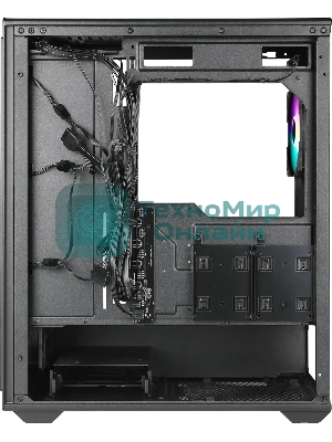 Компьютерный корпус Azza Forest черный без БП ATX 4x120мм 4x140мм 2xUSB 3.0 audio bott PSU