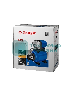 Станция насосная ЗУБР НАС-М3-1200-50 1200Вт 3780л/ч 35С чистая вода