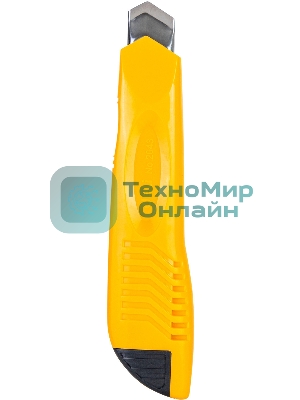 Нож канцелярский Deli E2043, ширина лезвия 18 мм, фиксатор усиленный сталь ассорти, блистер