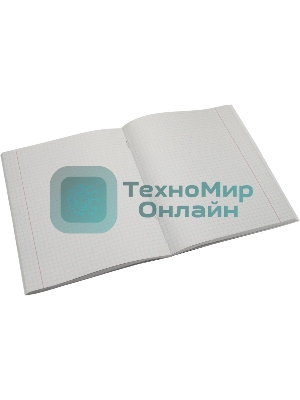 Тетрадь Buro 96л. клет. A5 202х163 1диз. бумвинил скоба синий