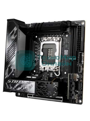 Материнская плата ASUS ROG STRIX Z890-I GAMING WIFI, LGA 1851, Intel Z890, 2xDDR5, 2xSATA, 2xM.2, 1xPCIe 5.0 x16, 1xHDMI, 2xUSB-C Thunderbolt 4, 1xUSB-C 20Gbps, 3xUSB-A 10Gbps, 1xUSB-A 5Gbps, 2xUSB-A 2.0, 1x 2.5Gb LAN, Mini-ITX