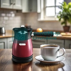 Электрическая турка Kitfort КТ-7499 1000 Вт красный/черный