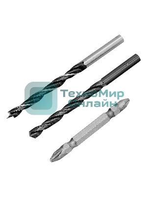 Дрель-шуруповерт Denzel CIDH-BL-20, 20 В, 2 Ач, 80 Нм, бесщеточный, ударный