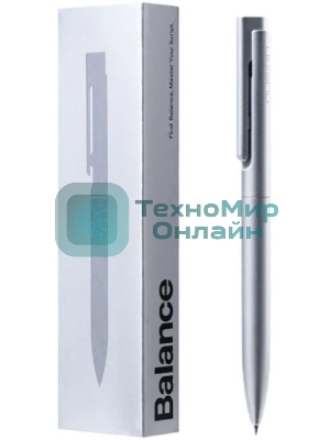 Ручка гелевая автоматическая Deli Nusign NS999ES SILVER, серебристый, d=0.5мм, черные чернила, коробка (1шт) пулевидный пишущий наконечник