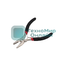 Плоскогубцы Rexant 12-4601 Мини 120 мм, никелированные, авторазжим, обливные рукоятки