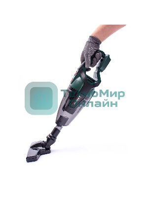 Пылесос автомобильный FAVOURITE OBS 21 VCM (Без АКБ и ЗУ) зелёный, 21 Вт, уборка сухая, пылесборник контейнер 0.6 л