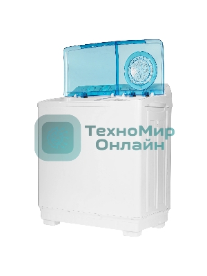 Стиральная машина Мечта WMS T1013UPTA01 белый/голубой, загрузка вертикальная 10.5 кг, 1350 об/мин