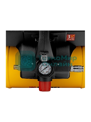 Компрессор Denzel DLS750/6 безмасляный малошумный 750 Вт, 140 л/мин,ресивер 6 л