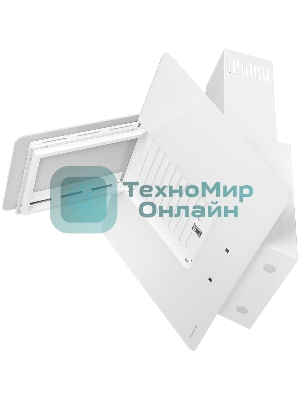 Вытяжка каминная Zigmund & Shtain K 150.9 W белый, 90 см, 1100 куб. м/ч, 65 дБ