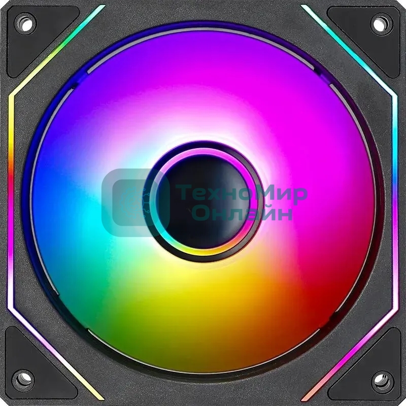 Вентилятор для корпуса Formula Floe 12BK ARPW Reverse ARGB черный, 120 мм, 1500 об/мин, 20.15 дБ, 4 pin