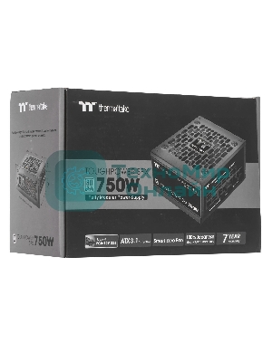 Блок питания Thermaltake SFX 750W Toughpower SFX750 Gen.5 80 PLUS platinum (20+4pin) APFC 90мм fan 8xSATA Cab Manag RTL