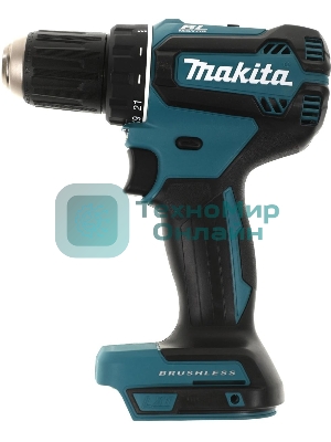 Дрель-шуруповерт Makita DDF485Z, 18 В, 0 Ач, 50 Нм, бесщеточный